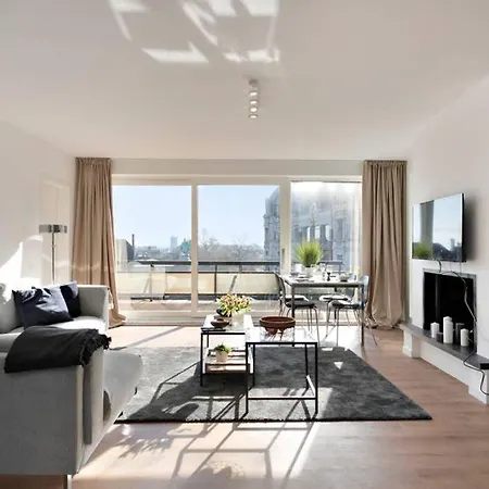 City Penthouse, Rooftop Terrace, Free Netflix, Wifi And Airco Anvers Extérieur photo