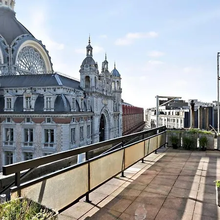 City Penthouse, Rooftop Terrace, Free Netflix, Wifi And Airco Anvers Extérieur photo
